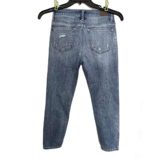 Judy Blue Relaxed Fit Distressed Mid-Rise Jeans - Size 5/27 - Picture 2 of 7